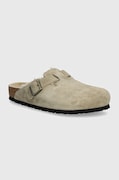 Παντόφλες Birkenstock Boston Shearling χρώμα: μπεζ, 1028289