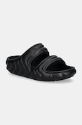 Crocs papuci Classic Cozzy Overpuff Sandal culoarea negru, 210074