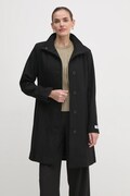 Вовняне пальто Dkny колір чорний перехідне DLEMW021