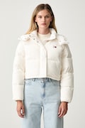Tommy Jeans pernata jakna za žene bež DW0DW18609