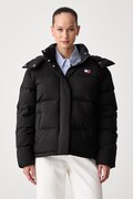 Tommy Jeans páperová bunda dámska čierna DW0DW18610