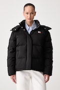 Tommy Jeans páperová bunda dámska čierna DW0DW18610