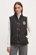 Lauren Ralph Lauren vesta femei, culoarea negru, de tranzitie, 297951276