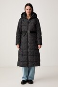 DKNY kurtka pikowana damska czarna DLEMPP55