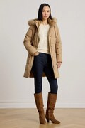 Lauren Ralph Lauren kurtka puchowa damska brązowa 297957509