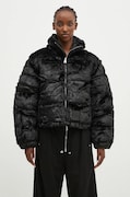 Bunda Alpha Industries Fur Puffer dámská, černá barva, zimní, 148002