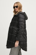 Bunda Sisley dámská, černá barva, zimní, 2E3XLN052