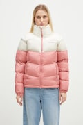Jakna Columbia Puffect Colorblock za žene, boja: ružičasta, za zimu, 2088481