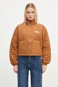 Columbia kurtka Wallowa Insulated damska kolor brązowy przejściowa oversize 2090751