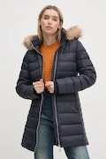 Pernata jakna Tommy Hilfiger za žene, boja: tamno plava, za zimu, WW0WW42742