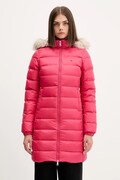 Tommy Jeans kurtka puchowa damska kolor różowy DW0DW18864