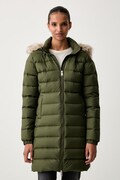 Tommy Jeans kurtka puchowa damska zielona DW0DW18864