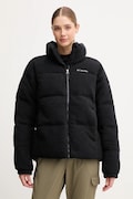 Bunda Columbia Puffect Sherpa dámská, černá barva, zimní, oversize, 2089231