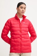 Пухено спортно яке Haglöfs ROC Flash Down в червено преходен модел 607465