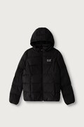 EA7 Emporio Armani prošívaná bunda dětská černá 8NFB08 FNF8Z
