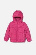 Guess kurtka dziecięca kolor różowy H4BT03 WCFM0