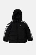 adidas Originals kurtka dziecięca PADDEDACKET kolor czarny IY4812