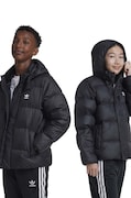 adidas Originals kurtka puchowa dziecięca DOWNACKET ELO kolor czarny IY7498