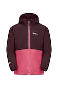 Dětská bunda Jack Wolfskin růžová barva, 1610081