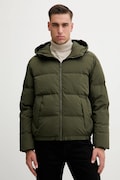 Péřová bunda United Colors of Benetton pánská, černá barva, zimní, oversize, 2JF8UN05E