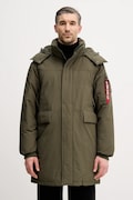 Alpha Industries kurtka męska kolor zielony zimowa 148124
