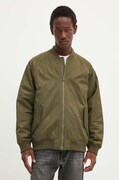 Levi's geaca bomber barbati, culoarea verde, de iarna, oversize, A4418