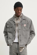 Levi's kurtka bawełniana kolor szary przejściowa oversize A4820