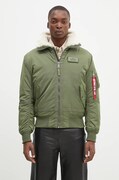 Bunda Alpha Industries B15-3 pánská, zelená barva, přechodná, 198122