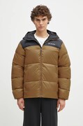 Columbia kurtka Puffect męska kolor brązowy zimowa 2086851