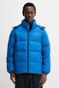 Páperová bunda Tommy Jeans biela farba, zimná, oversize, DM0DM19786