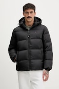 Tommy Jeans geaca de puf barbati, culoarea negru, de iarna, oversize, DM0DM19786