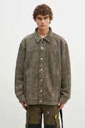 Rick Owens corduroy jacket Jumbo Worker gray color DU02D2761.HCF