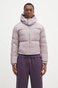 Bunda Pangaia fialová barva, zimní, 10002298