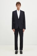 Вълнен костюм Paul Smith в тъмносиньо с изчистен дизайн M1R-1457-M00001