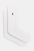 Κάλτσες Polo Ralph Lauren χρώμα: άσπρο, 455955244