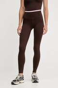 P.E Nation legginsy Vita damskie kolor brązowy gładkie 243G343