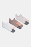 Under Armour sosete Breathe 3-pack femei, culoarea gri, 1387052
