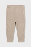 Mayoral leggins copii culoarea bej, neted, 10764