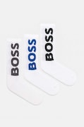Шкарпетки BOSS 3-pack чоловічі колір білий 50524259