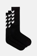 Шкарпетки Hummel 3-pack колір чорний 22140