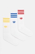 Κάλτσες adidas Originals 3-pack χρώμα: άσπρο, IX7504