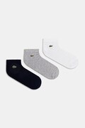 Lacoste skarpetki 3-pack kolor szary RA2917
