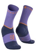 Compressport skarpety sportowe Ultra Trail Socks V2.0 fioletowe SQTU3556