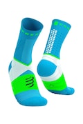 Compressport skarpetki Ultra Trail Socks V2.0 kolor niebieski SQTU3556
