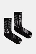 X-socks skarpety narciarskie z wełną merino X-COUNTRY PERFORM MERINO CREW czarne WQPMW24U