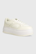 Кросівки Calvin Klein Jeans BOLD PLATF LOW LACE MIX IN MTL колір білий YW0YW01471