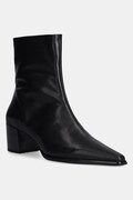 Vagabond Shoemakers cizme de piele GISELLE femei, culoarea negru, cu toc drept, 5854-001-20