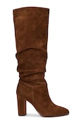Lauren Ralph Lauren kozaki Artizan Tall damskie kolor brązowy na słupku 802937807002