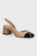 Aldo pumps BIALLE culoarea bej, cu toc drept, cu toc deschis, 13812167 BIALLE