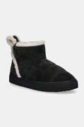 Semišové snehule Inuikii Shearling Slipin čierna farba, 75202-010